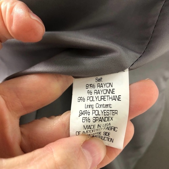 Theory Tailored fitted 2 Button Front Blazer Sz 6 - Picture 12 of 13